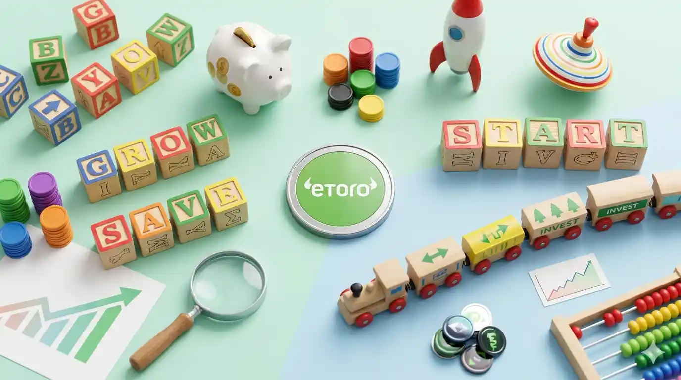¿Existe una cuenta infantil en eToro? Cómo usar una calculadora de interés compuesto para tus hijos